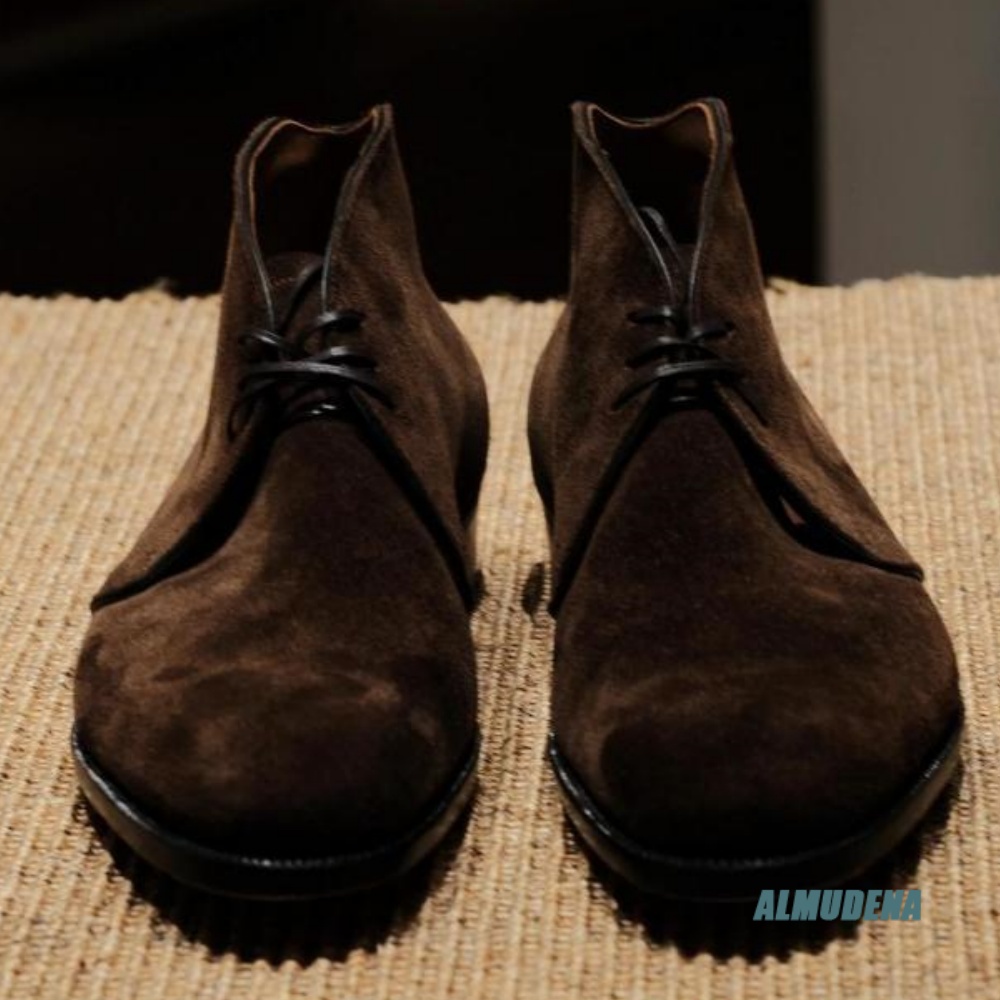Men'S Formal Style - Street Style Men Ankle Boots Coffee