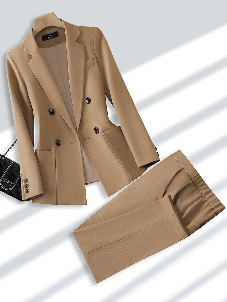Men Formal Wear Summer - Fashion Ladies Pant Suit Formal Women