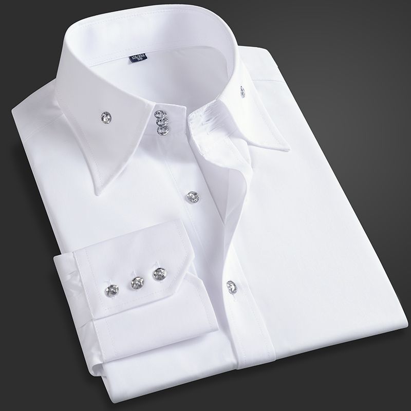 Men Formal Wear Summer - Spring Autumn Men's Executive Shirt Korean