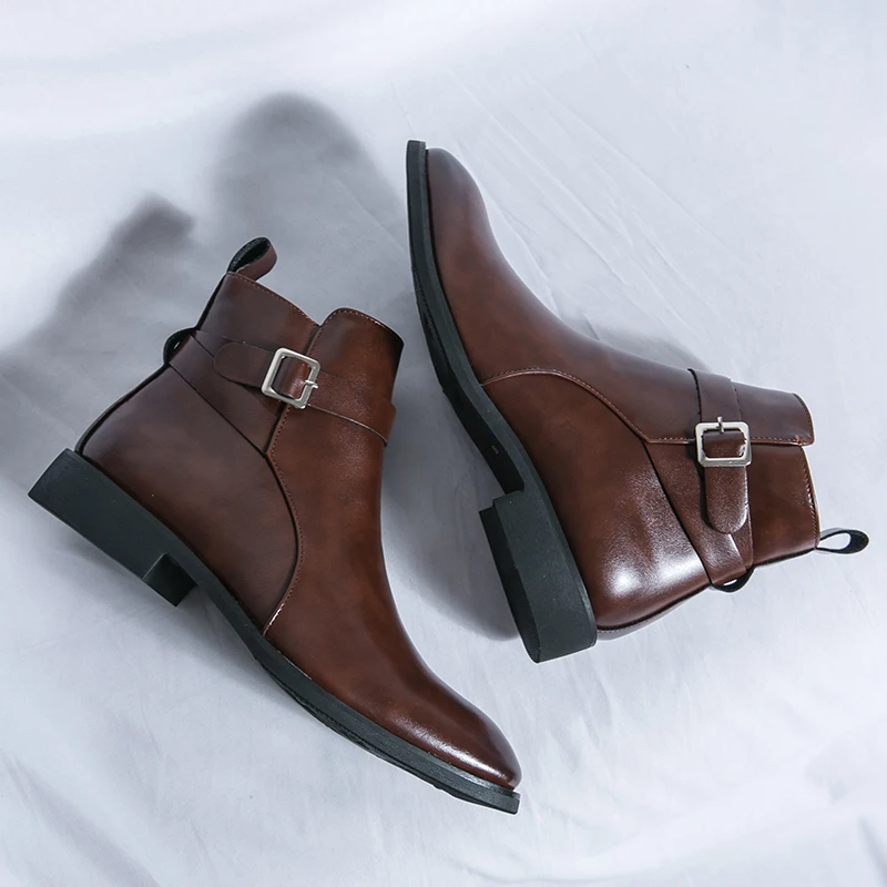 Fashion Designer Men's Pointed - Men Formal Wear With Boots review and price