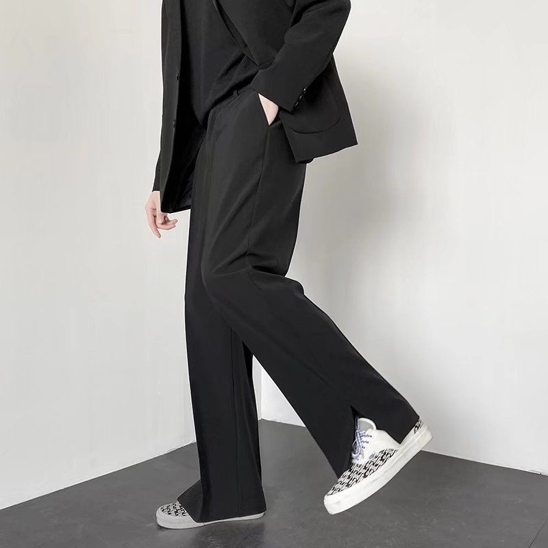 Grey Khaki Black Suit Pants Me - Korean Men Formal Wear review and price