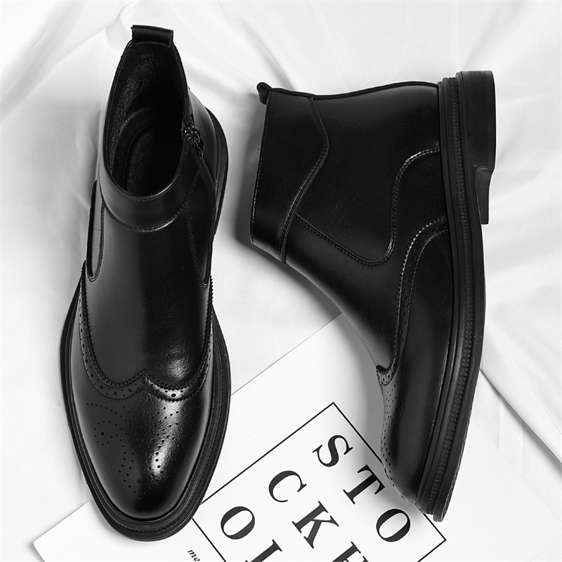 Autumn  Winter Thick Soled Men - Mens Formal review and price
