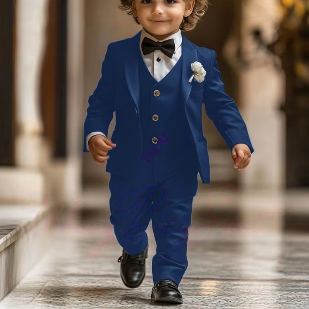 3 Piece Boy's Tuxedo Suit Set  - Mens Formal review and price