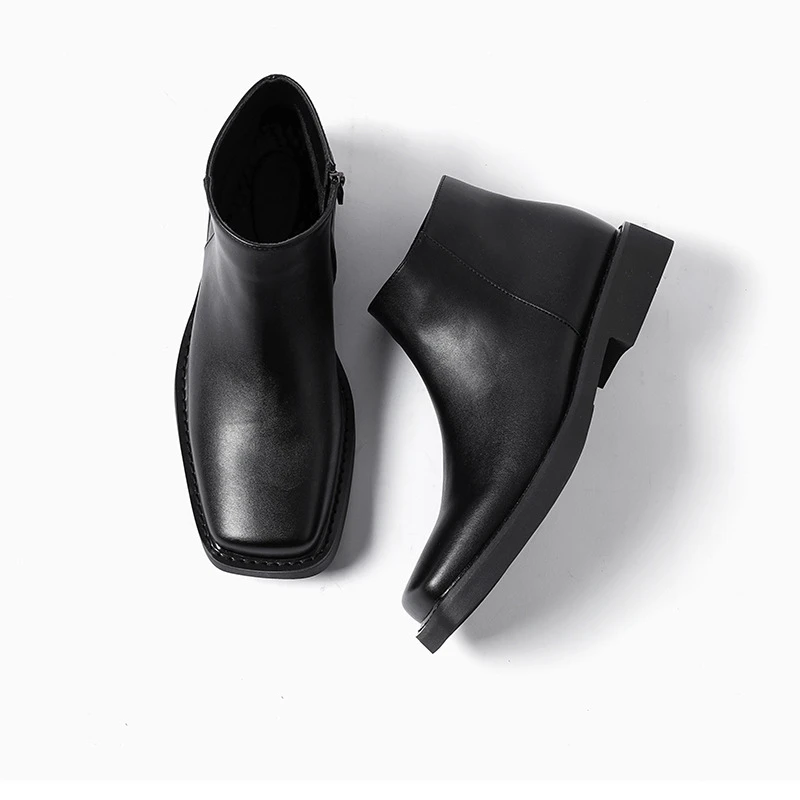 Black New Fashion Men Casual L - Men Formal Wear With Boots review and price