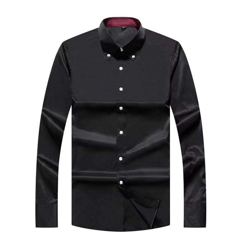 Men Designer Dress Shirt Butto - Korean Men Formal Wear review and price