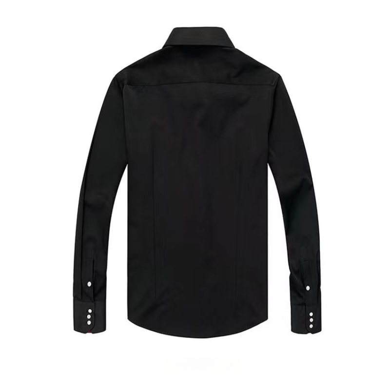 Men Designer Dress Shirt Butto - Korean Men Formal Wear review and price