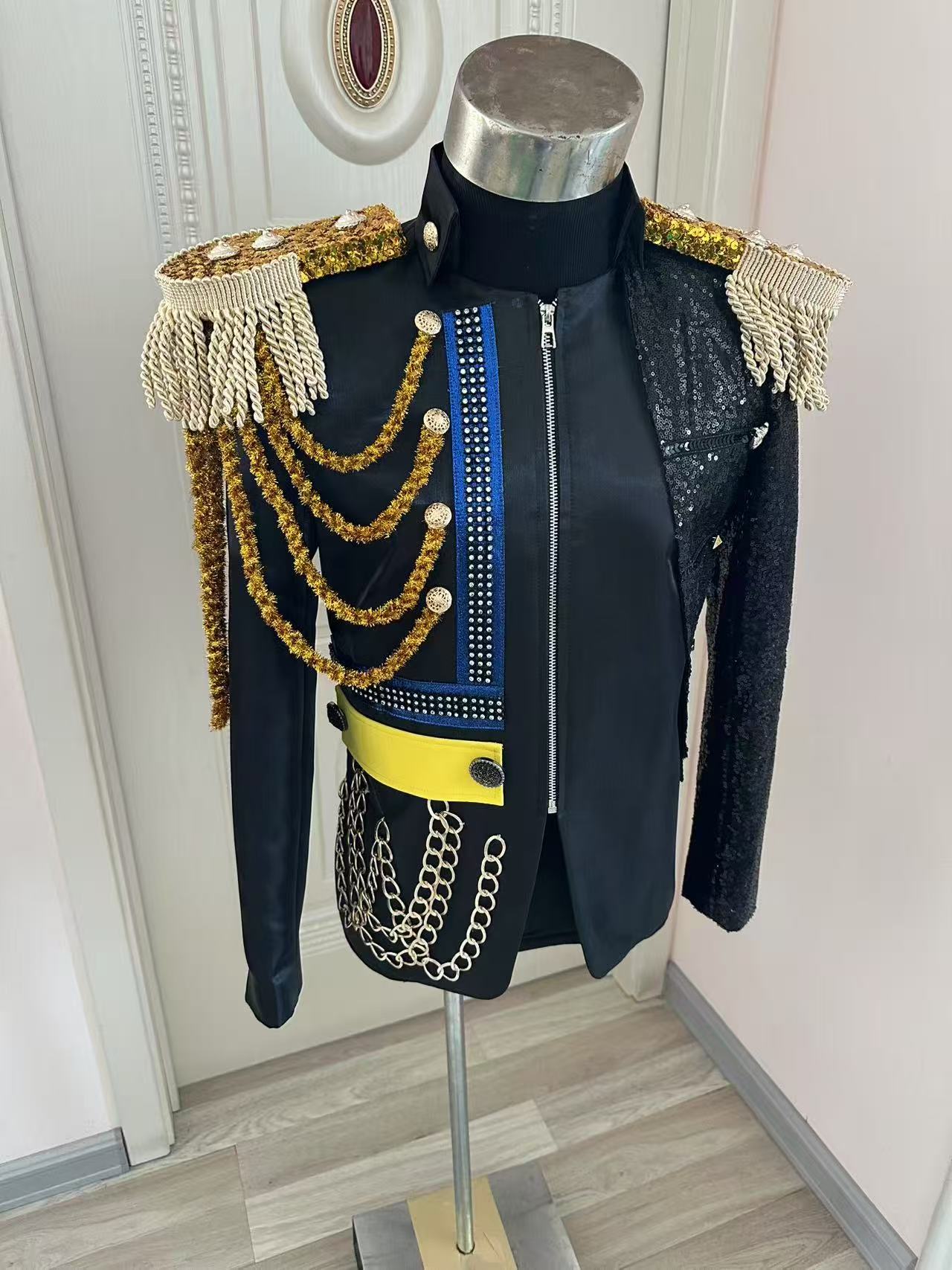 New Men Tassel Royal Jacket We - Men Formal Wear Wedding review and price