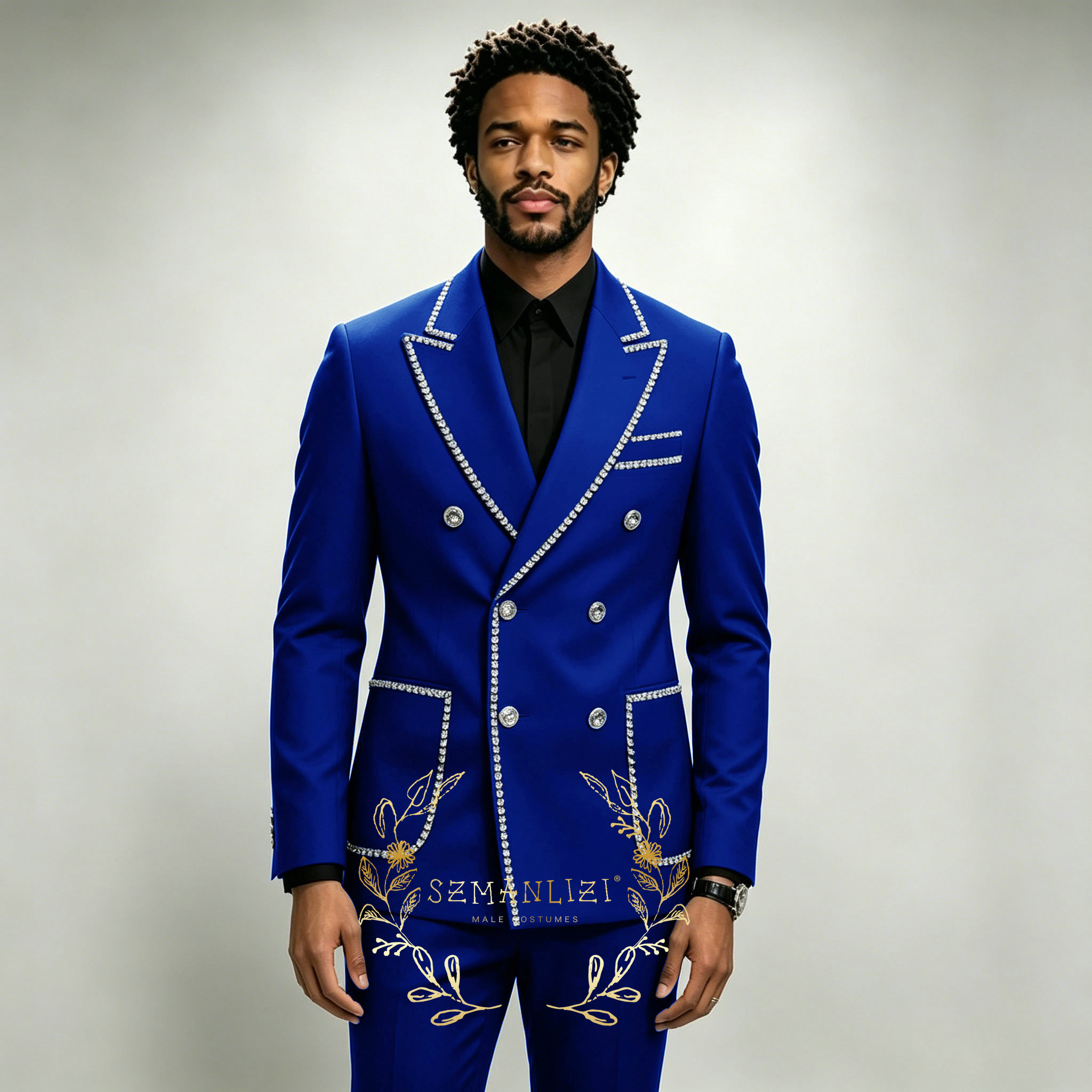 Luxury Men's Suits 2 Pieces Ro - Men Formal Wear Wedding review and price