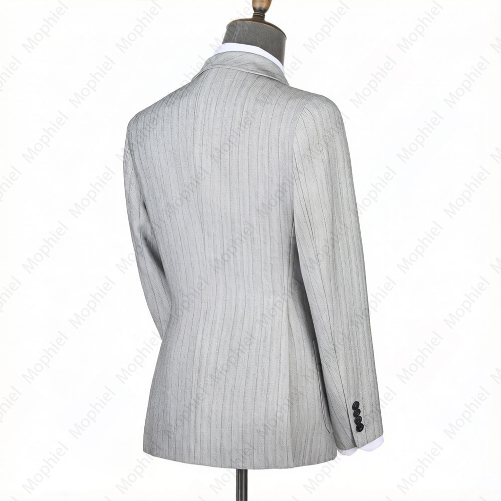Mophiel Light Grey Men Suits S - Men Formal Wear Wedding review and price