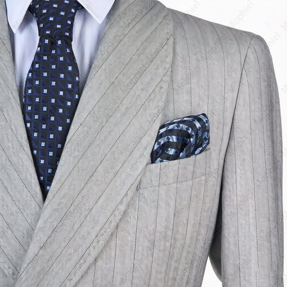Mophiel Light Grey Men Suits S - Men Formal Wear Wedding review and price