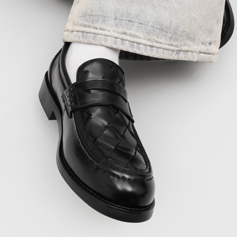 Men handmade woven penny loafe - Men Formal Wear Summer review and price