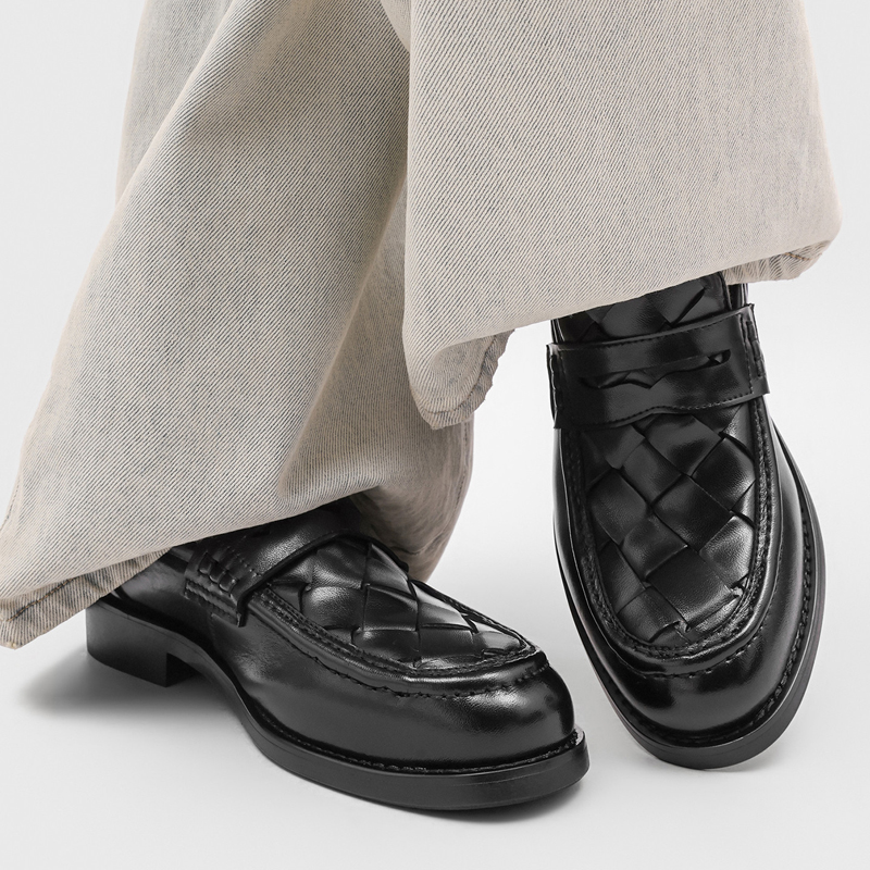 Men handmade woven penny loafe - Men Formal Wear Summer review and price