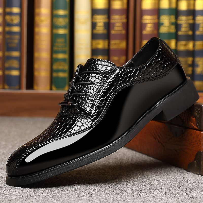 Men's Glossy Patent Leather Br - Men'S Formal Style review and price