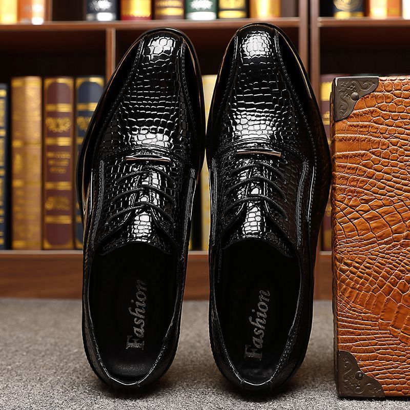 Men's Glossy Patent Leather Br - Men'S Formal Style review and price