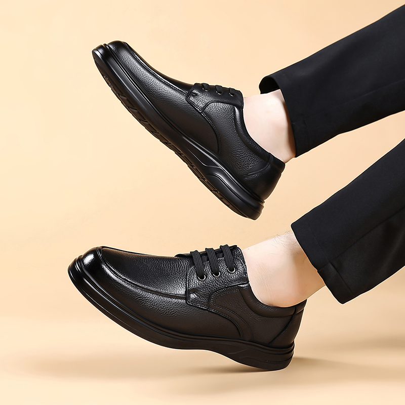 Men Leather Lace Up Oxford Sho - Formal Men Daily Wear Footwear review and price