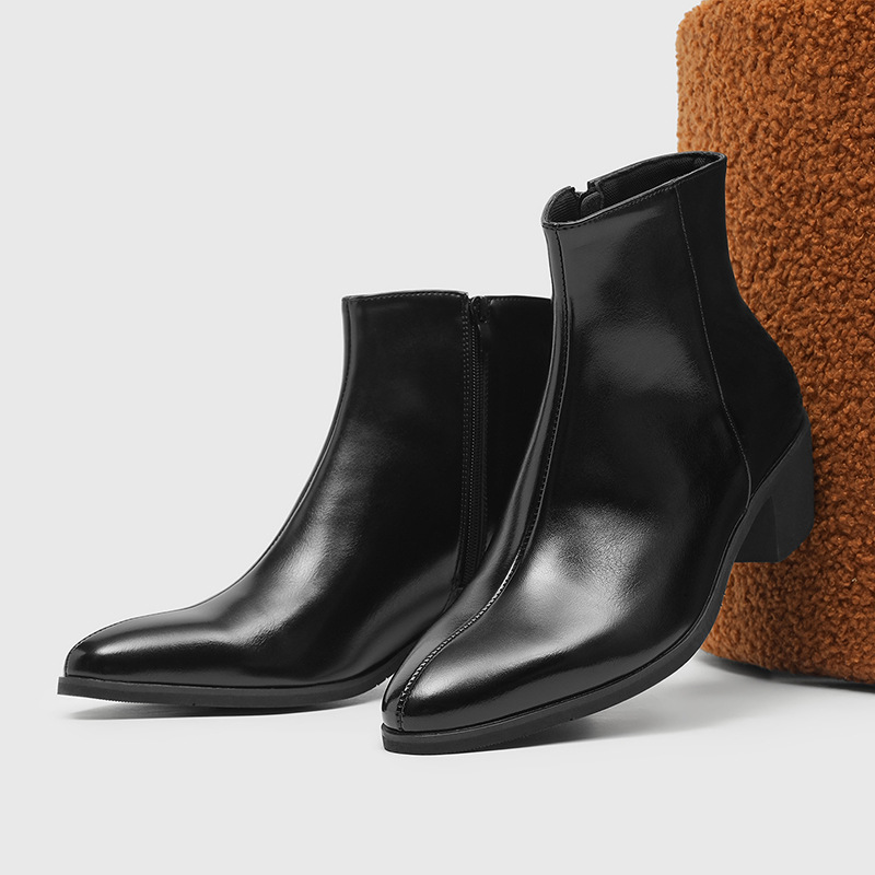 New Vintage British Men Leathe - Men Formal Wear With Boots review and price