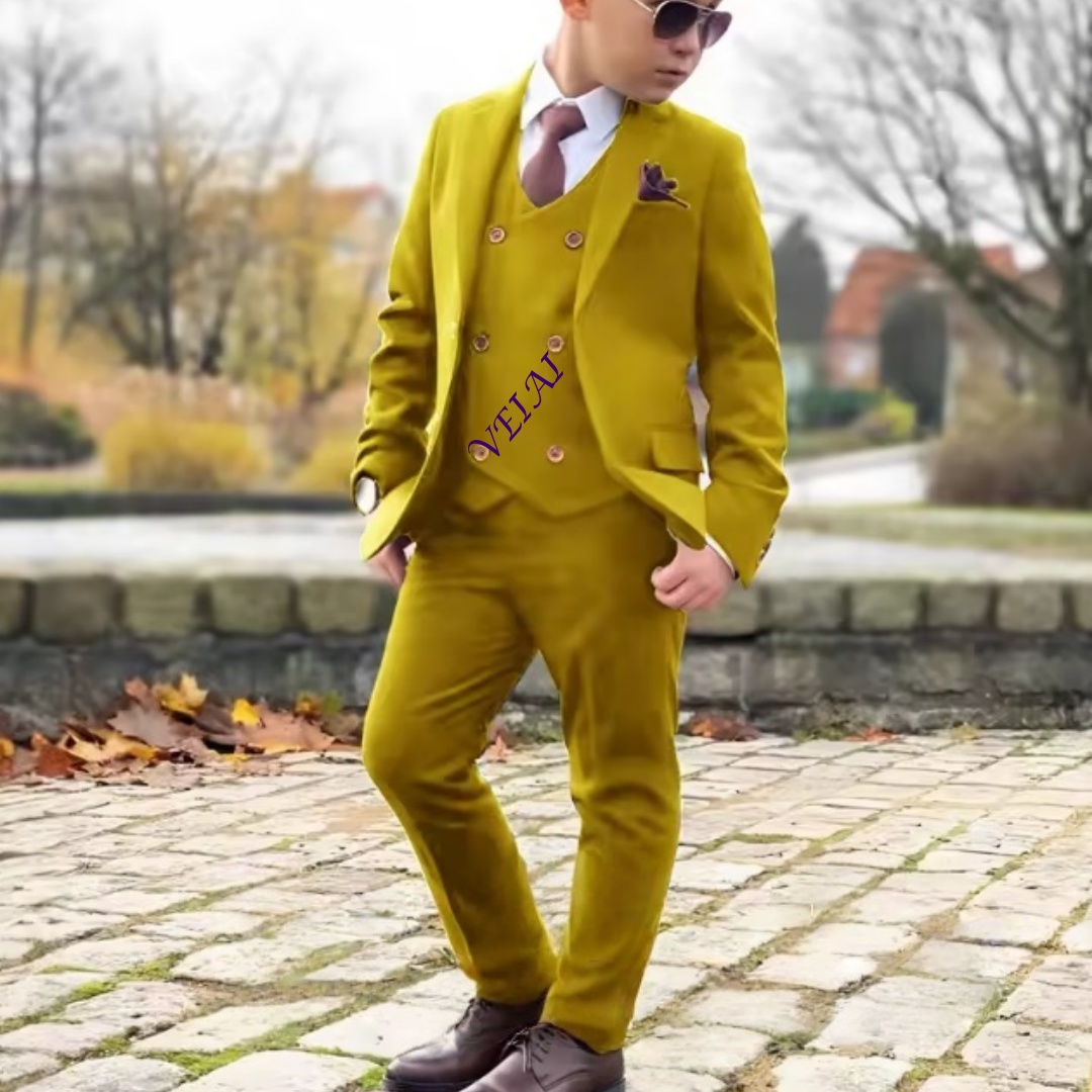 Boys 3 Piece Formal Suit Set C - Mens Formal review and price