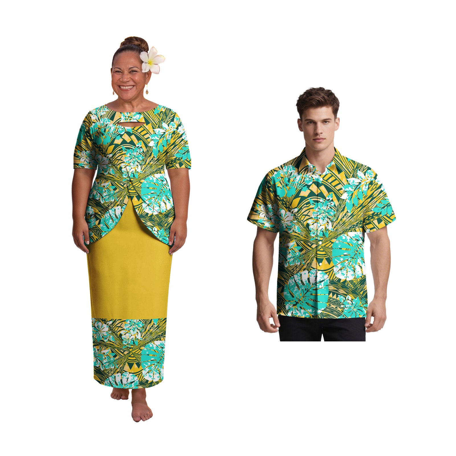 Beach Samoan Puletasi Elegant  - Men'S Hawaiian Formal Wear review and price