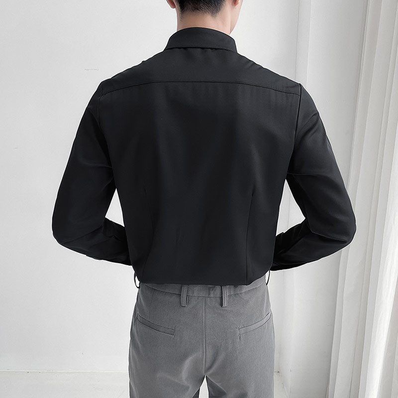 Luxury Men Wedding Party Shirt - Korean Men Formal Wear review and price
