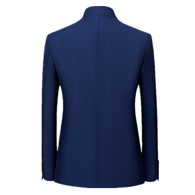 2026 Men's Chinese Style Long  - Korean Men Formal Wear review and price