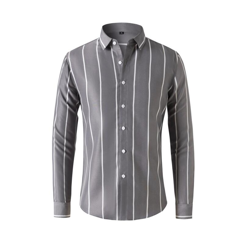 Men's Striped Dress Shirt Long - Mens Formal review and price