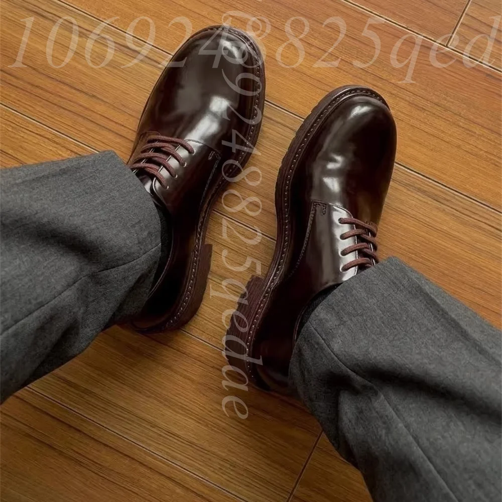 Men's Handmade Vintage Lace-Up - Formal Men Daily Wear Footwear review and price