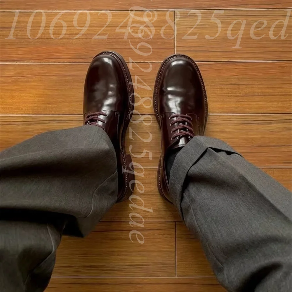 Men's Handmade Vintage Lace-Up - Formal Men Daily Wear Footwear review and price