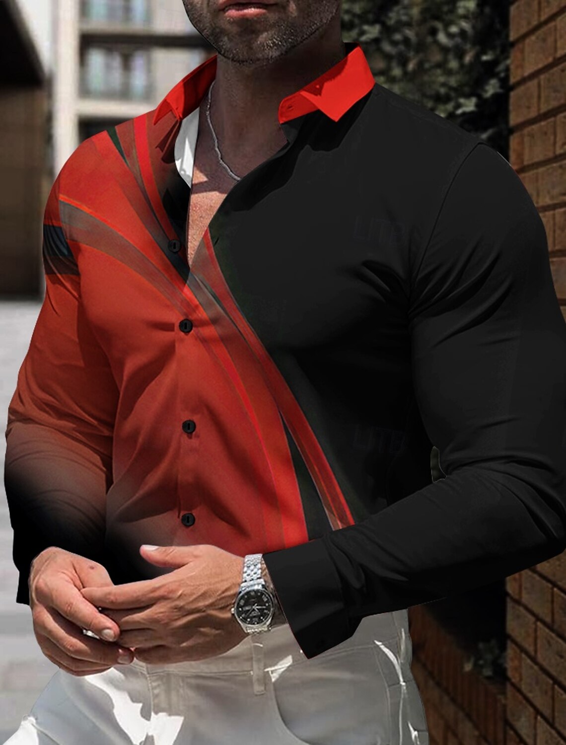 Striped Business Casual Men's  - Men'S Hawaiian Formal Wear review and price