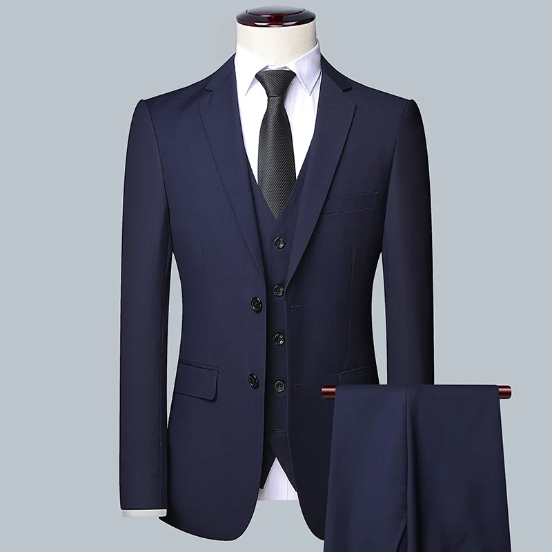 Men's Solid Color Business Sui - Men Formal Wear Wedding review and price