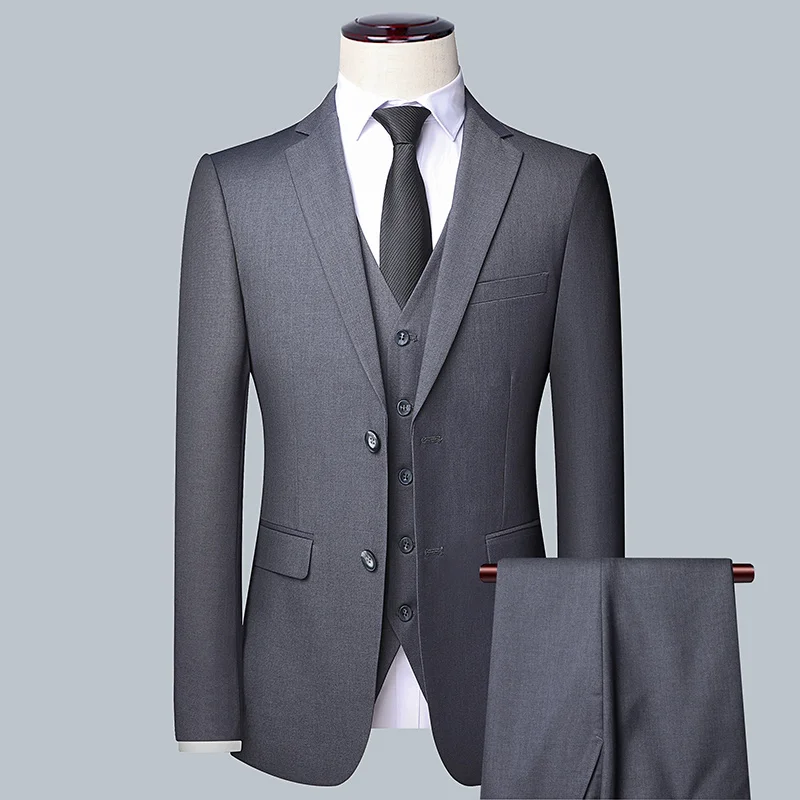 Men's Solid Color Business Sui - Men Formal Wear Wedding review and price