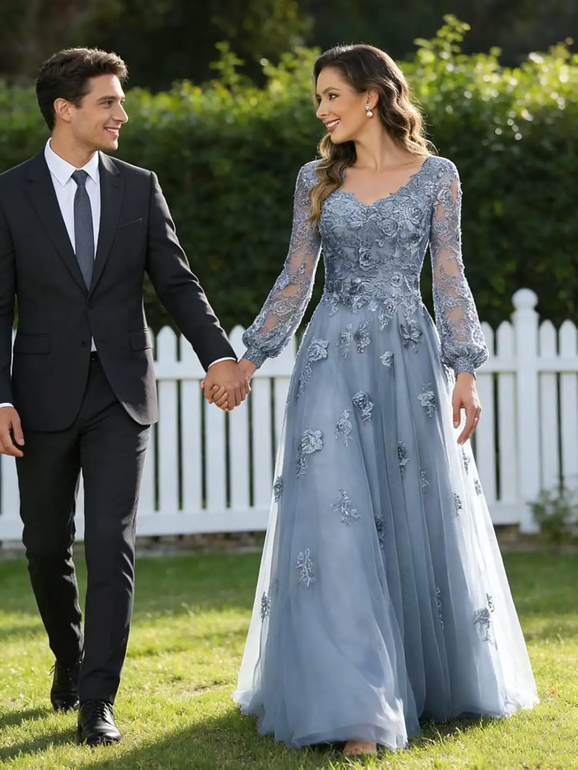 Customized Women's V Neck Moth - Men'S Formal Wear For Wedding Guest review and price