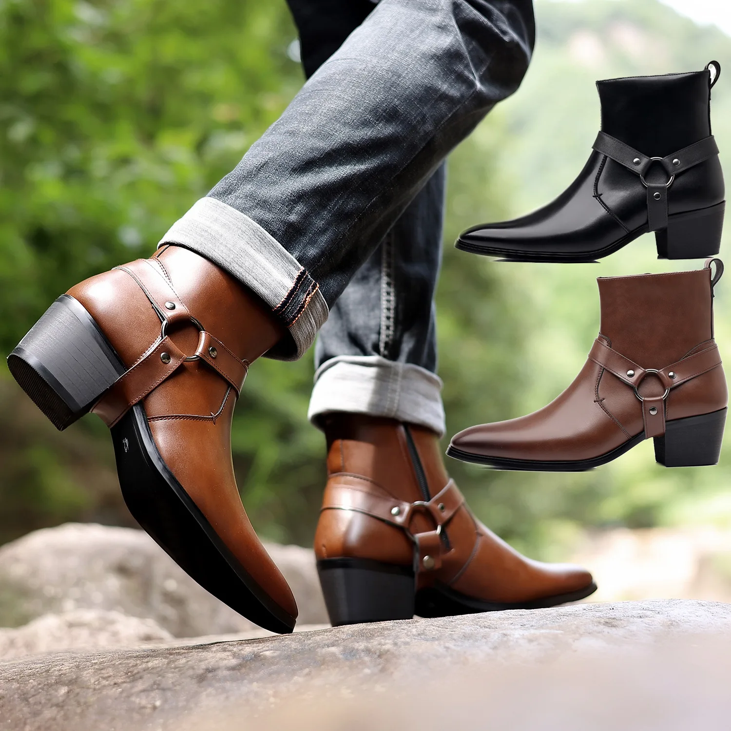 Classic Western Cowboy Knight  - Men Formal Wear With Boots review and price
