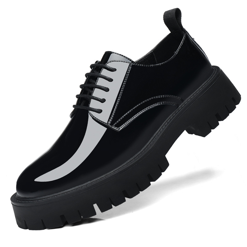Mens Black Patent Leather Lace - Men Formal Wear All Black review and price