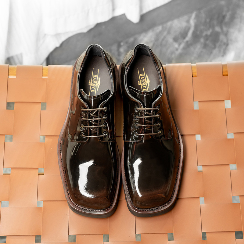 Elegant leather shoes for men, - Korean Men Formal Wear review and price