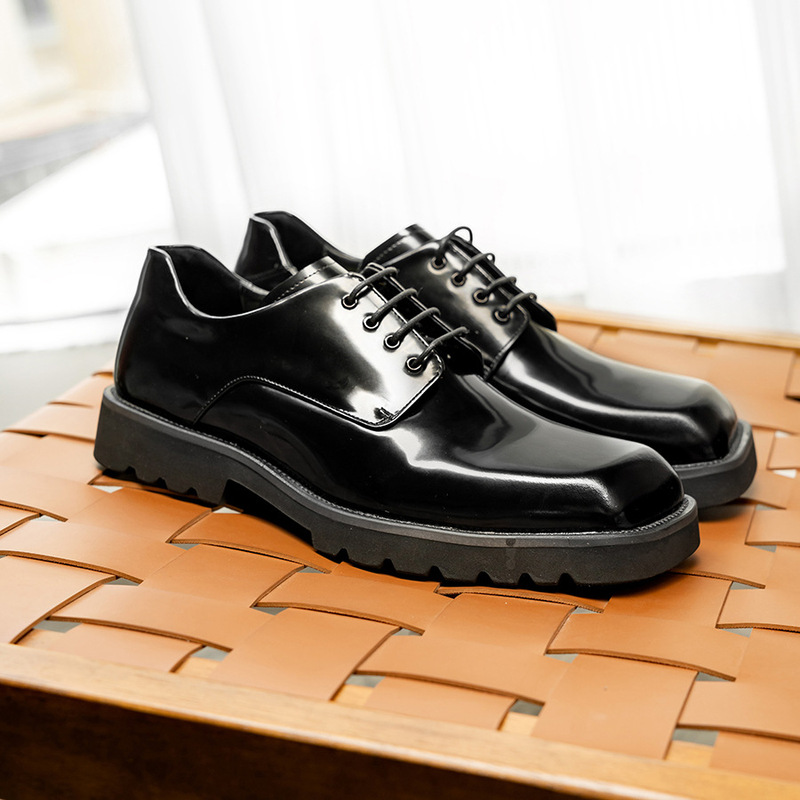 Elegant leather shoes for men, - Korean Men Formal Wear review and price