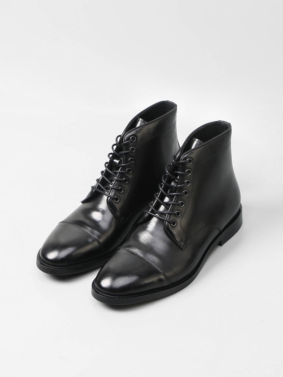 Men's Handmade Genuine Leather - Men Formal Wear With Boots review and price