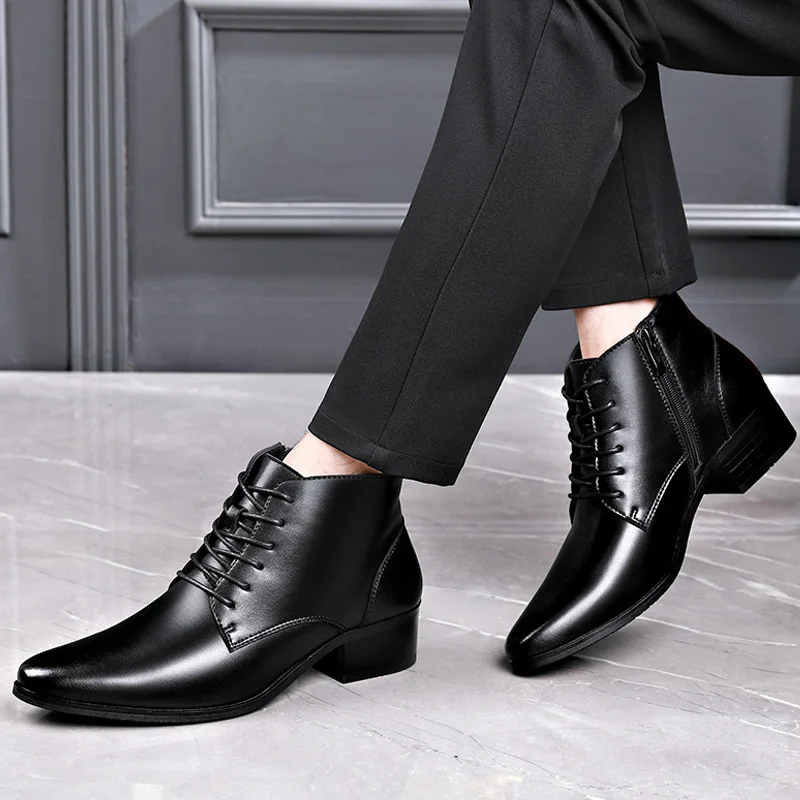 Mens Casual Business Office Fo - Men Formal Wear With Boots review and price