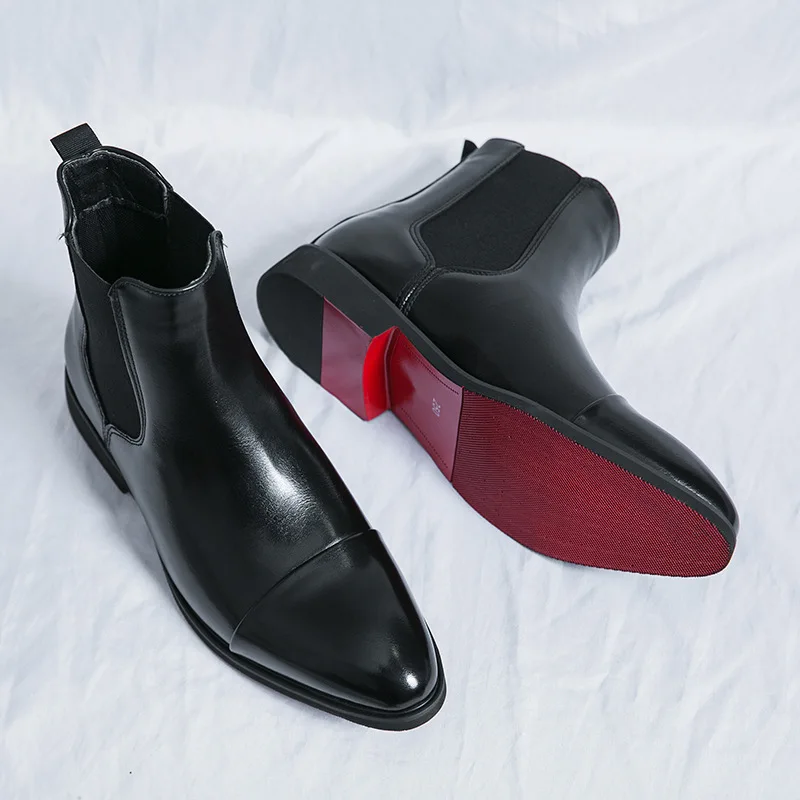 Men's Boots Business Ankle Boo - Men Formal Wear With Boots review and price