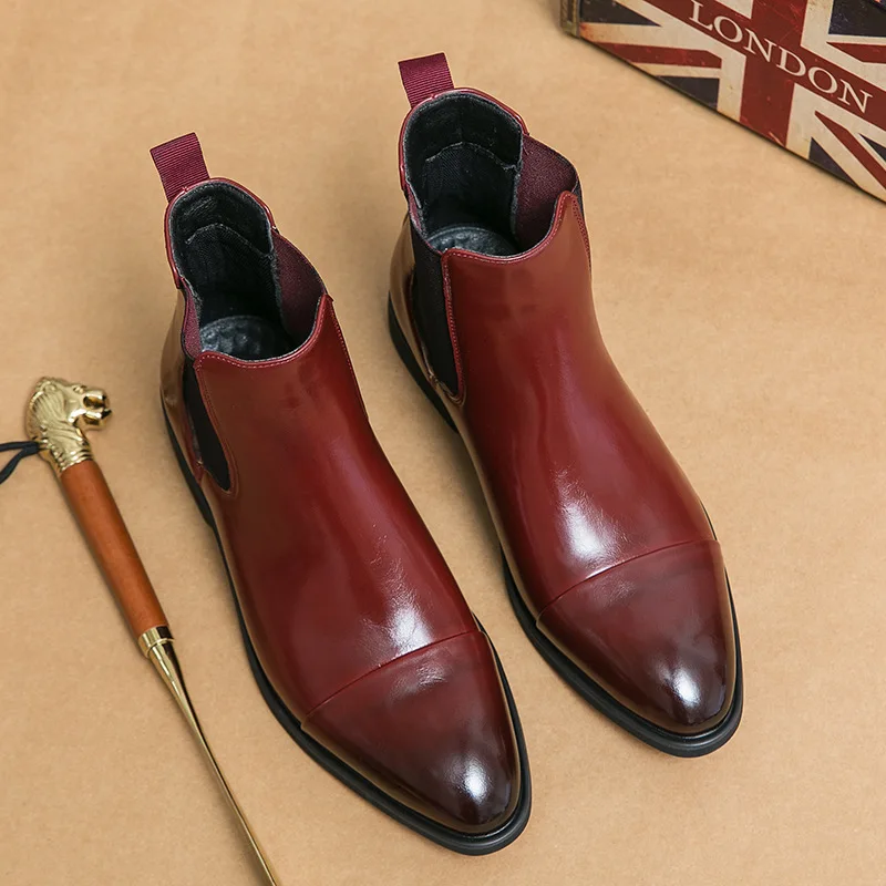 Men's Boots Business Ankle Boo - Men Formal Wear With Boots review and price