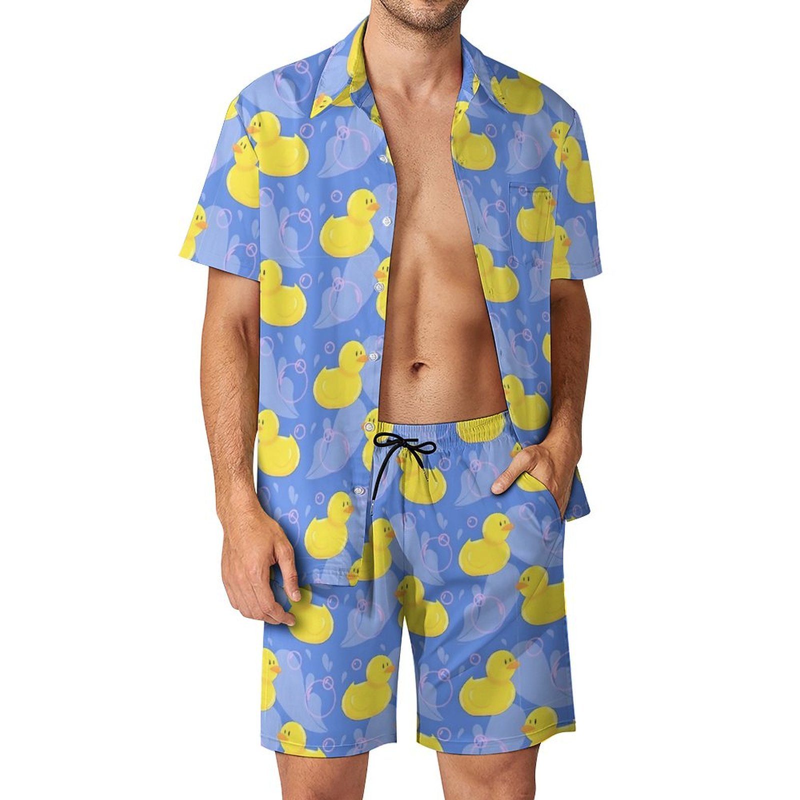 Summer Yellow Rubber Duck 3D P - Men'S Formal Beach Wear review and price