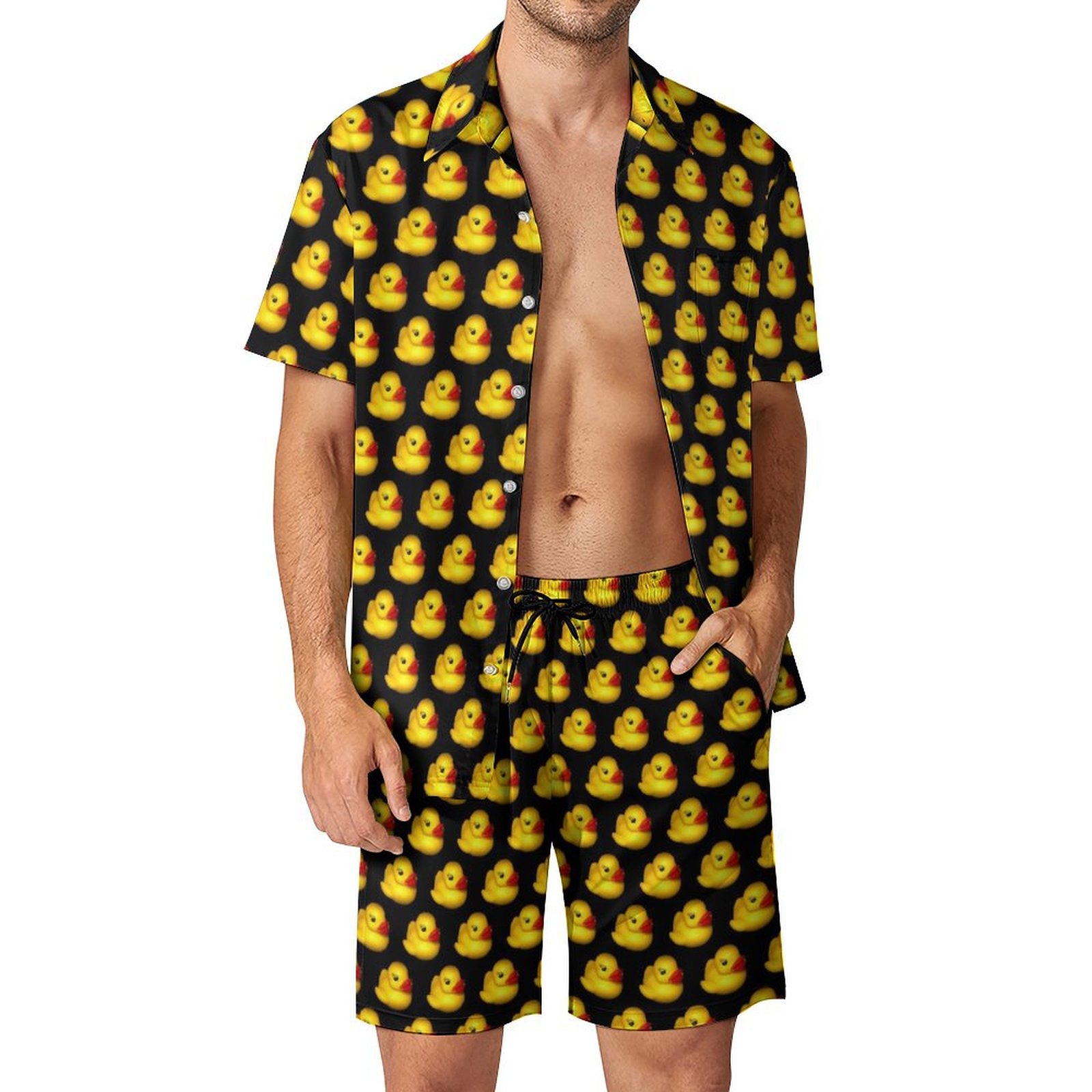 Summer Yellow Rubber Duck 3D P - Men'S Formal Beach Wear review and price