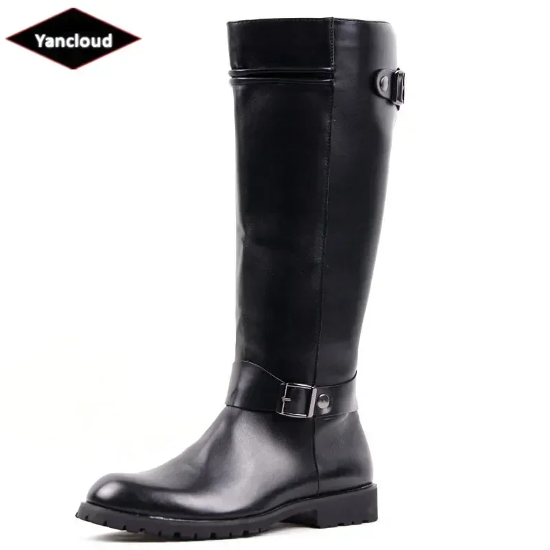 Plus Size 37-46 Top Quality Pu - Men Formal Wear With Boots review and price