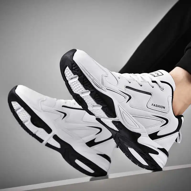 Cold-proof Spring Gym Sneakers - Formal Men Daily Wear Footwear review and price