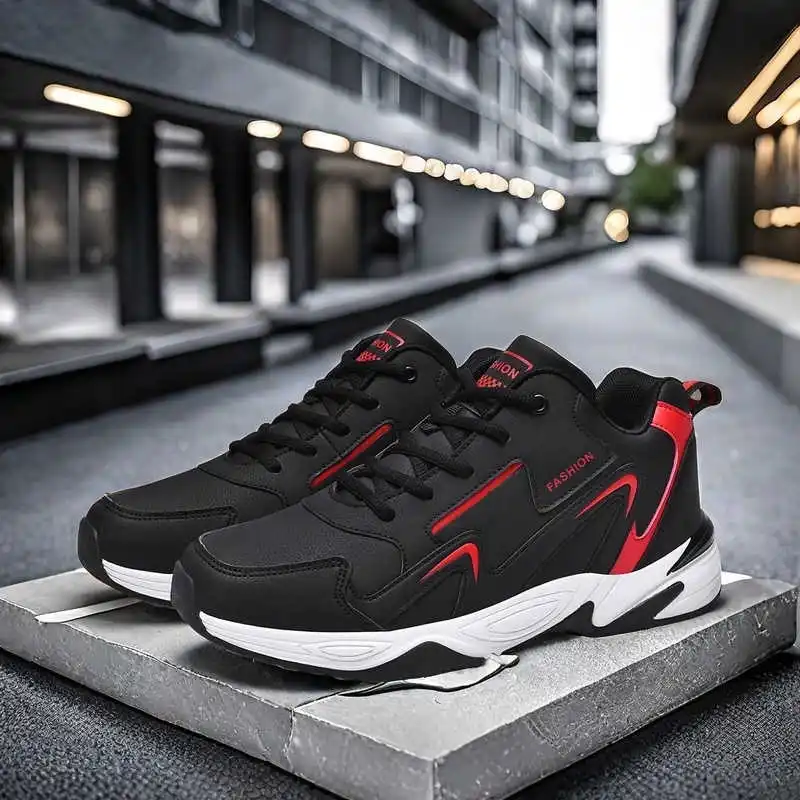 Cold-proof Spring Gym Sneakers - Formal Men Daily Wear Footwear review and price