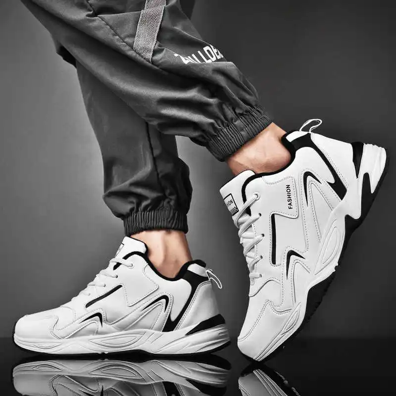 Cold-proof Spring Gym Sneakers - Formal Men Daily Wear Footwear review and price