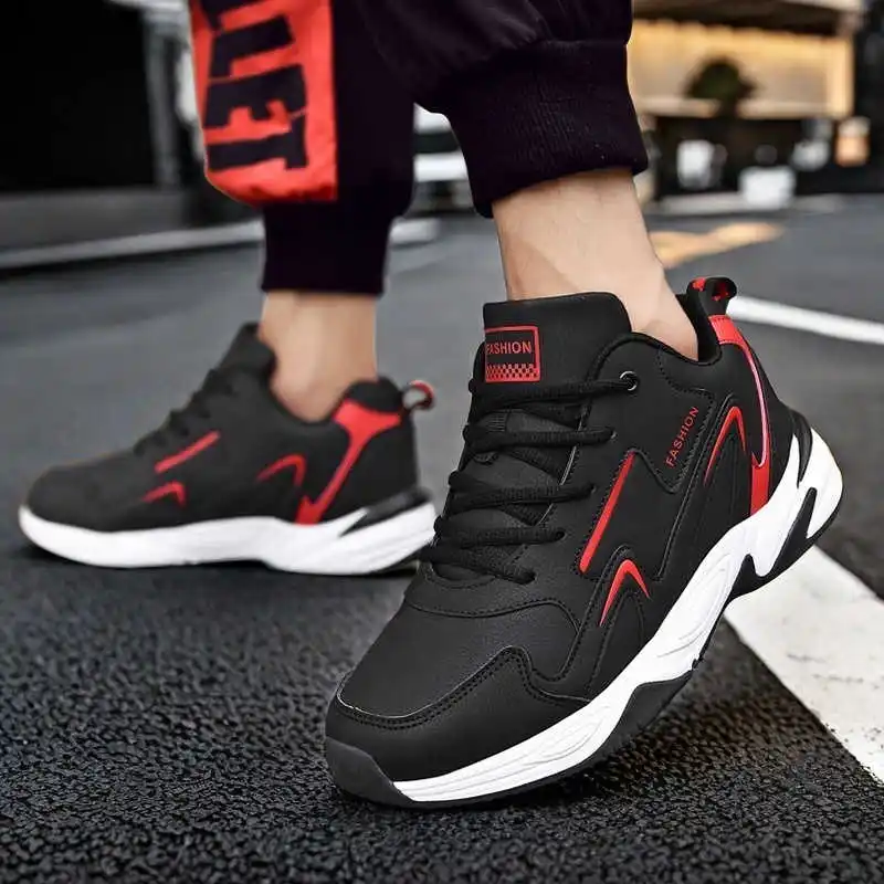 Cold-proof Spring Gym Sneakers - Formal Men Daily Wear Footwear review and price