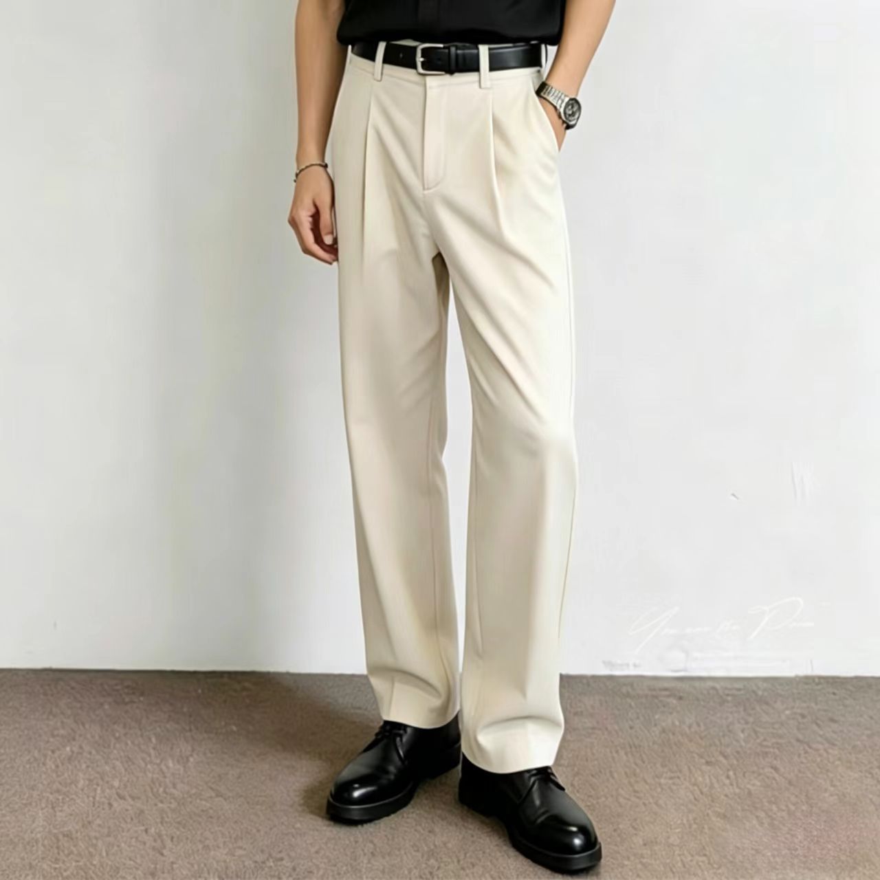 Mens 2026 Summer Thin White Tr - Men Formal Wear Summer review and price